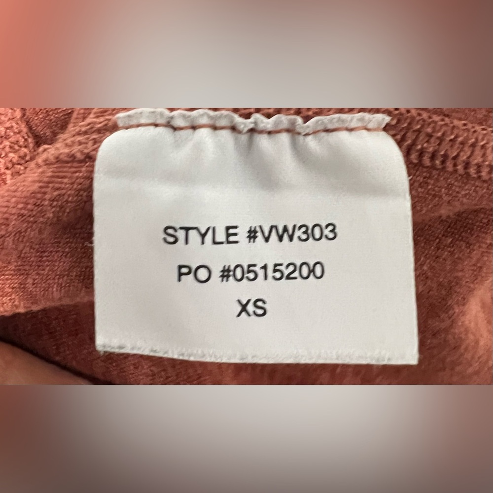 Vuori Performance Joggers XS Rust Orange Athleisure Lounge Sweatpants - Picture 5 of 7